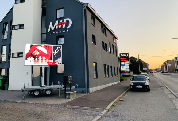 REMORQUE LED PUBLICITAIRE LASER JLP 